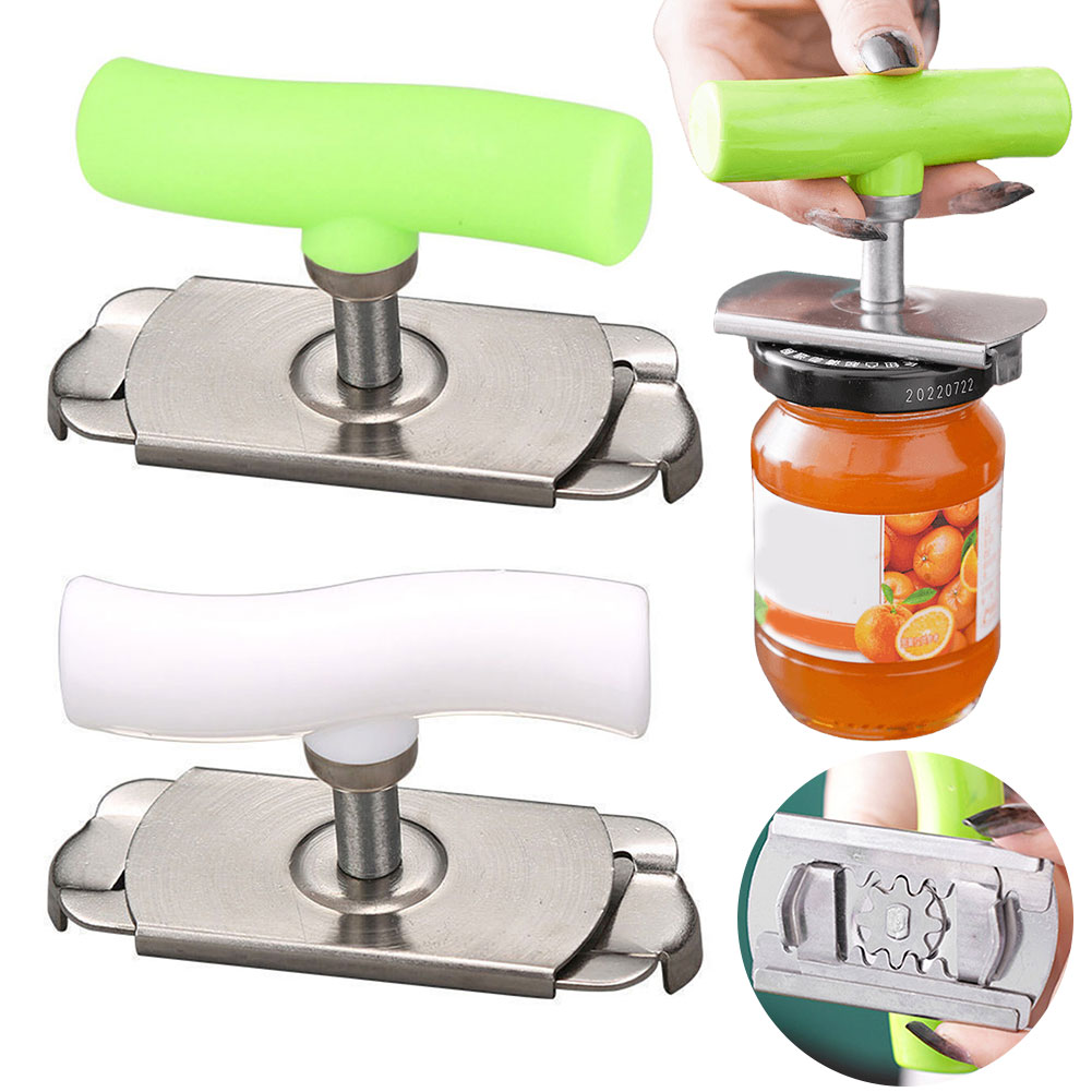 Kitchen Gadgets Jar Openers - Adjustable Stainless Steel Jar Opener, Labor
