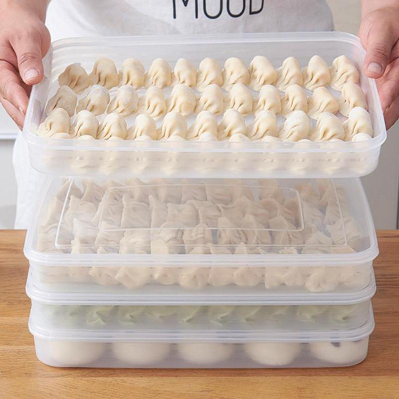 Kitchen Gadgets Storage - Transparent Kitchen Storage Box Refrigerator Organizer