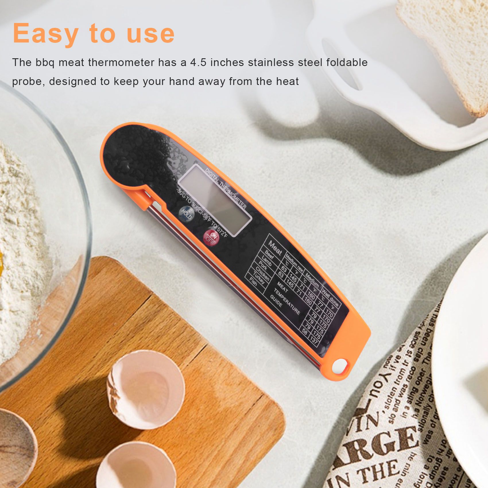 ABMI-Digital Instant Read Meat - огляд і ціна Meat Thermometer