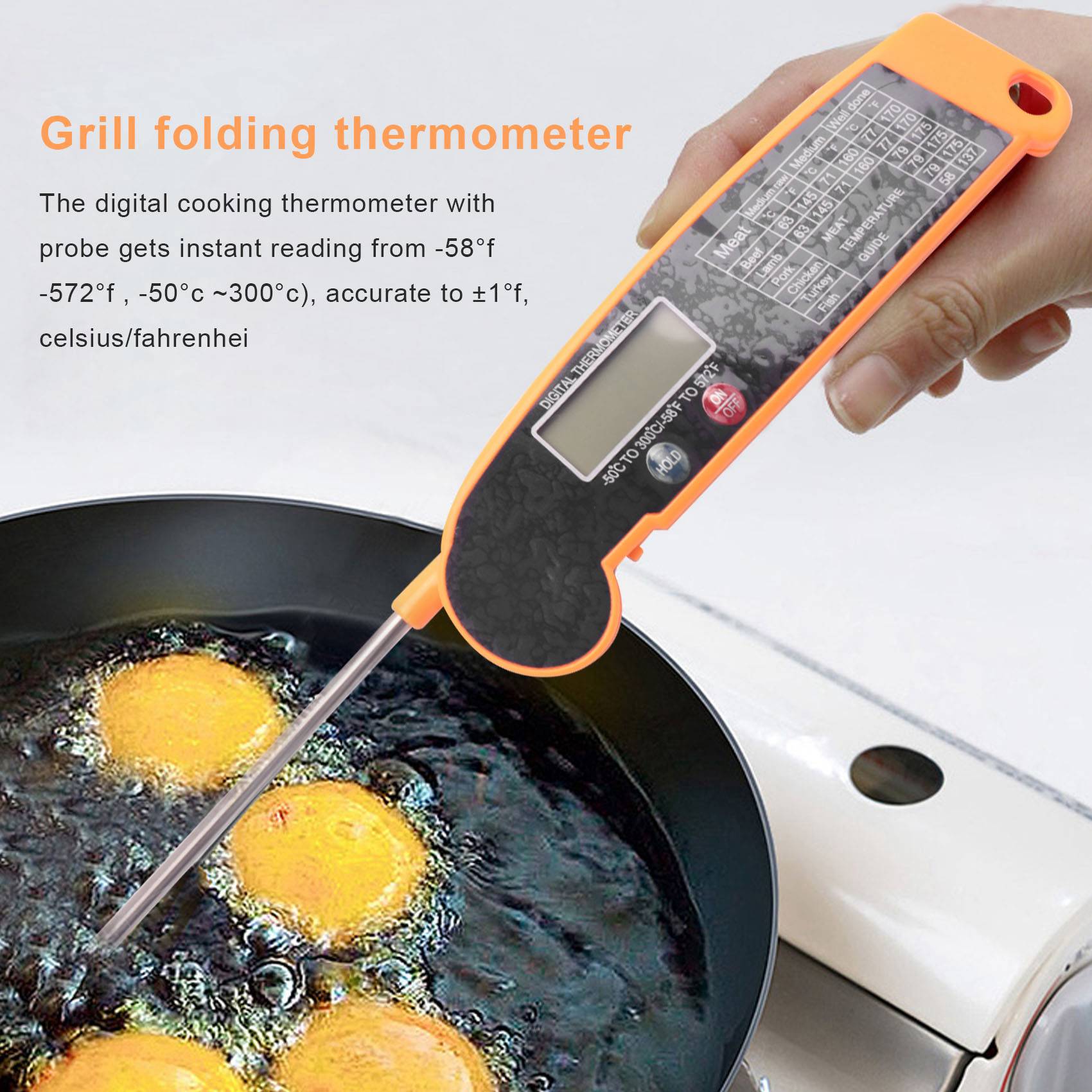 ABMI-Digital Instant Read Meat - огляд і ціна Meat Thermometer