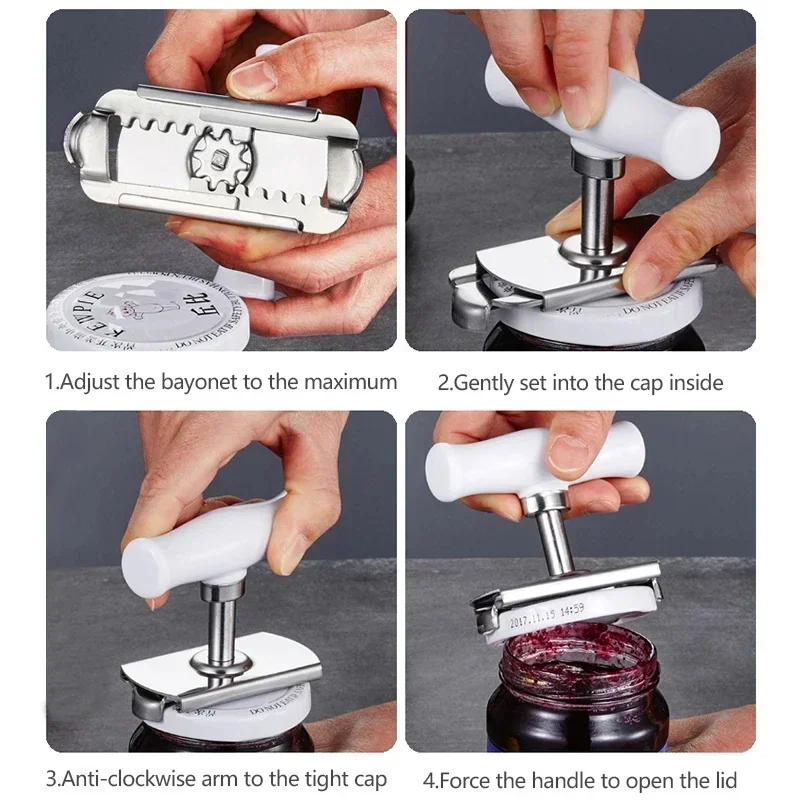 Multi-function Bottle Cap Open - огляд і ціна Kitchen Gadgets Jar Openers