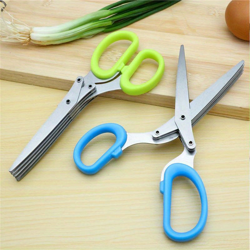 5 Blade Stainless Steel Kitche - огляд і ціна Herb Scissors 5 Blade