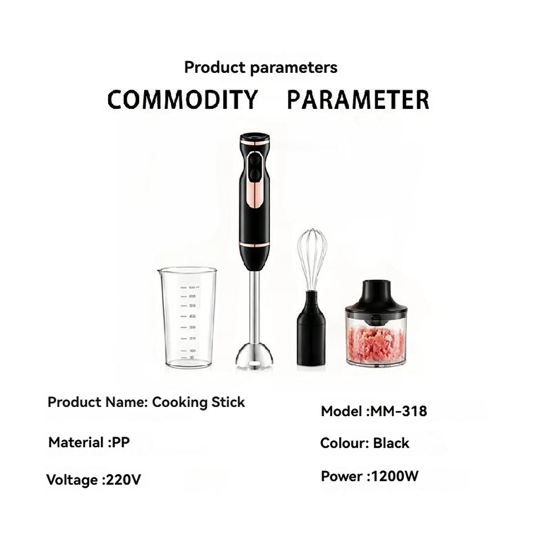 B15C EU Plug Immersion Blender - огляд і ціна Immersion Blender Stick
