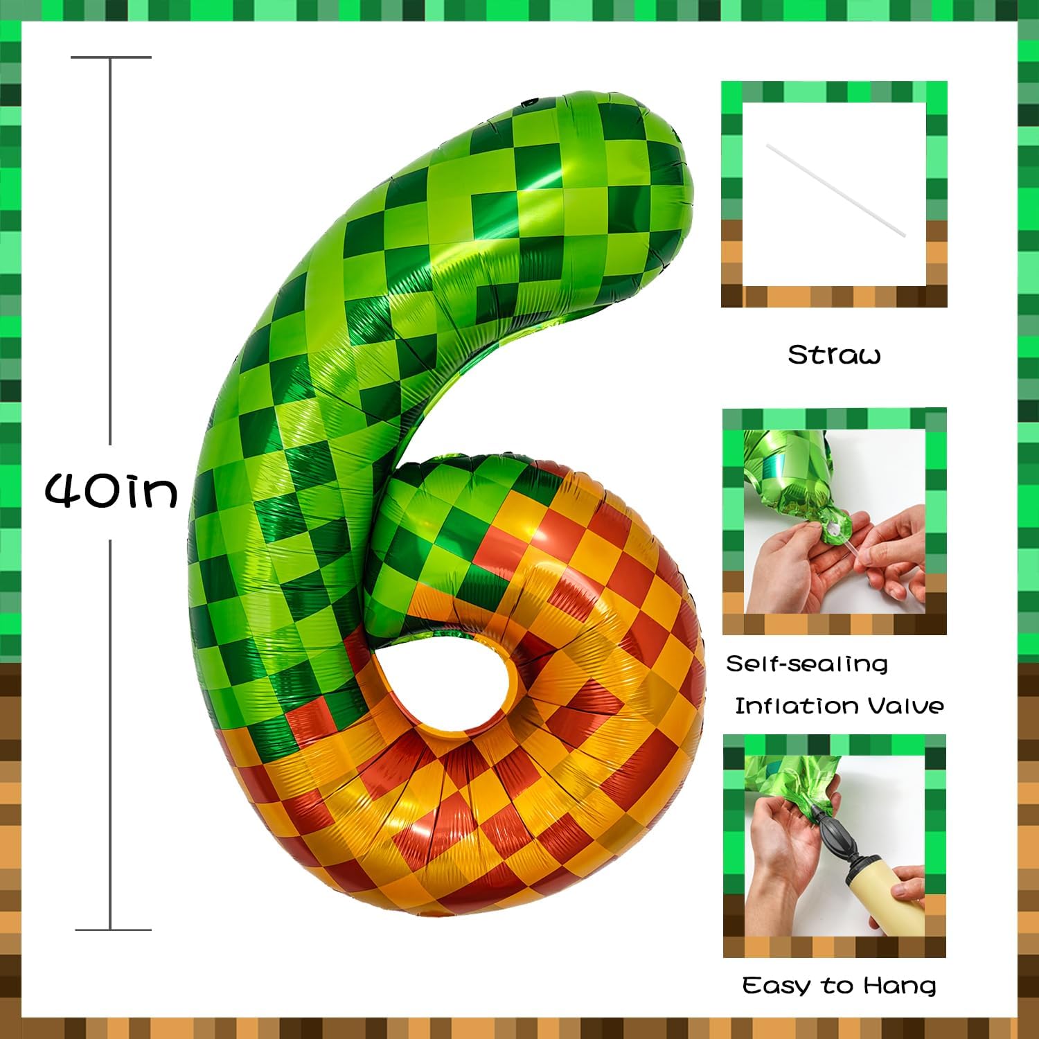 Pixel Miner Balloons 40 Inch N - огляд і ціна Kitchen Gadgets Videos