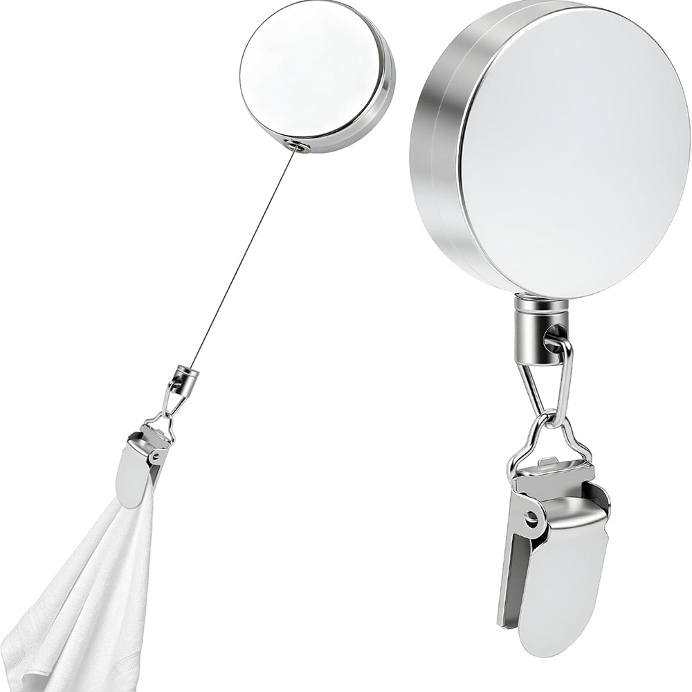 Retractable Towel Clip Holder  - огляд і ціна Kitchen Gadgets Storage
