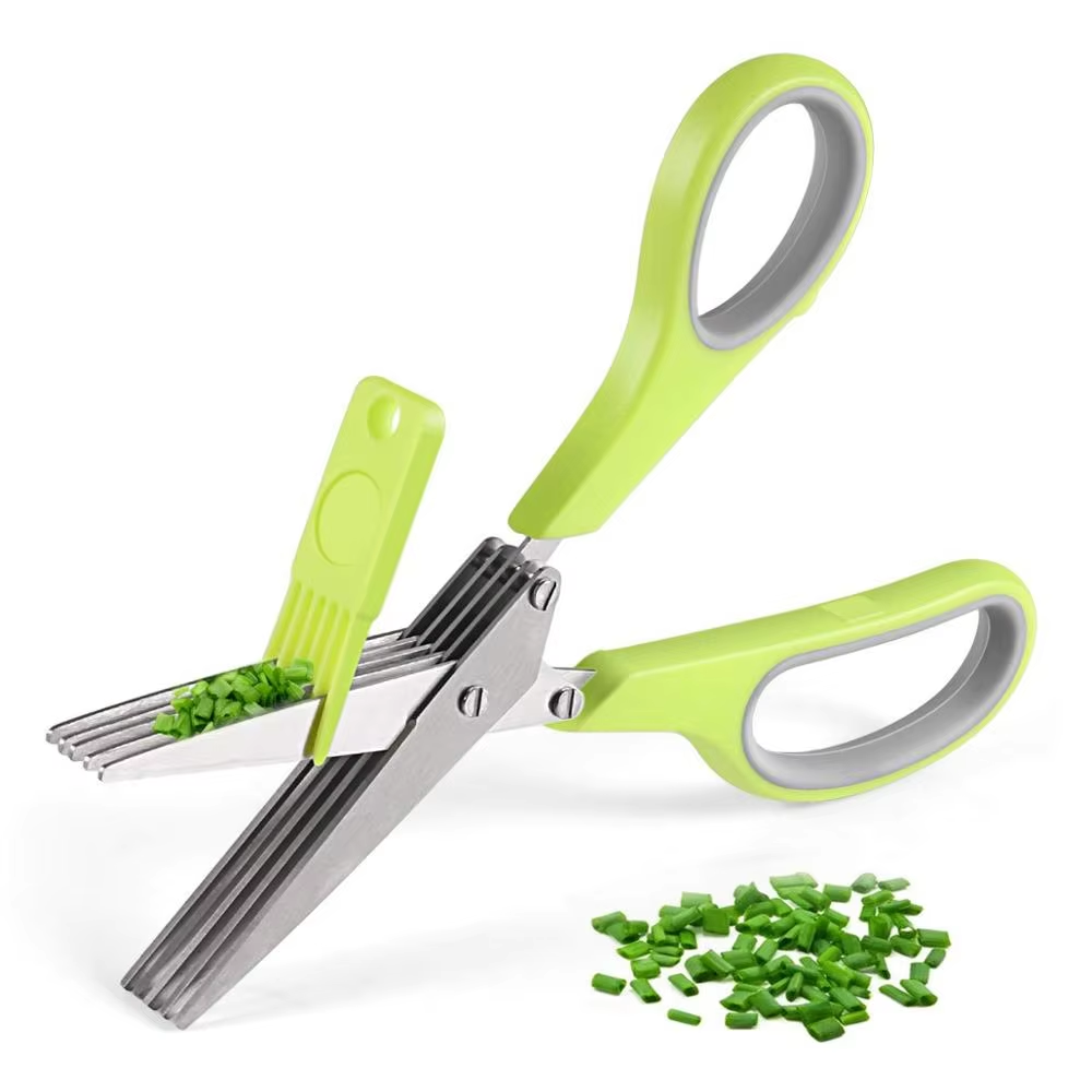5 Blade Herb Scissors Stainles - огляд і ціна Herb Scissors 5 Blade
