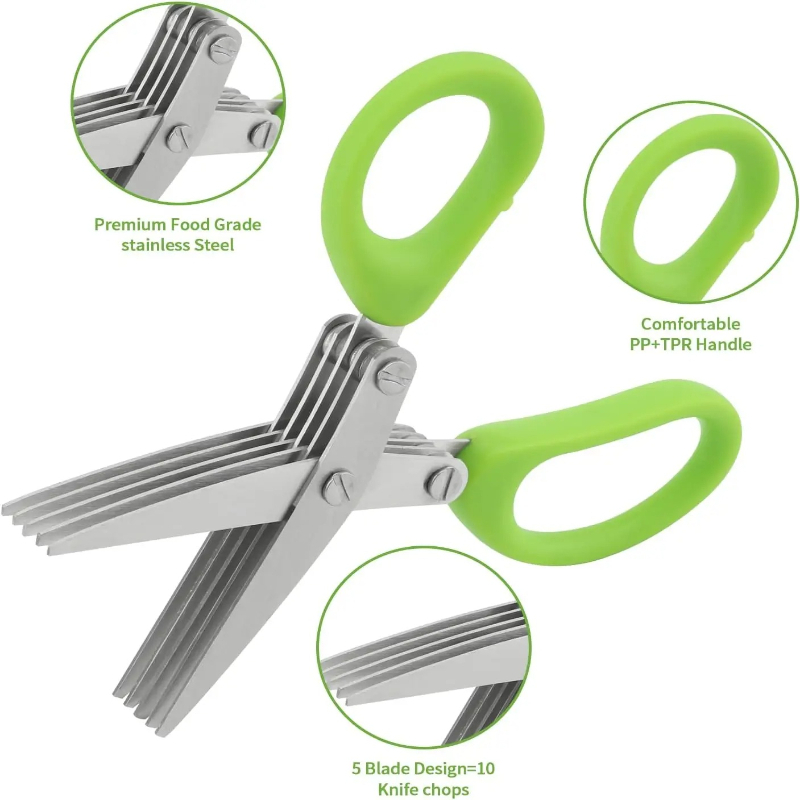 Time Saving Herb Scissors 5 Bl - огляд і ціна Herb Scissors 5 Blade