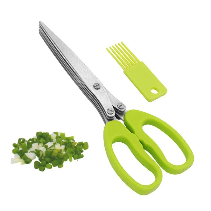 5 Blade Herb Scissors Multifun - огляд і ціна Herb Scissors 5 Blade