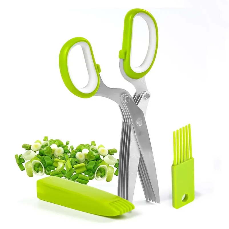 Herb Scissors Stainless Steel  - огляд і ціна Herb Scissors 5 Blade