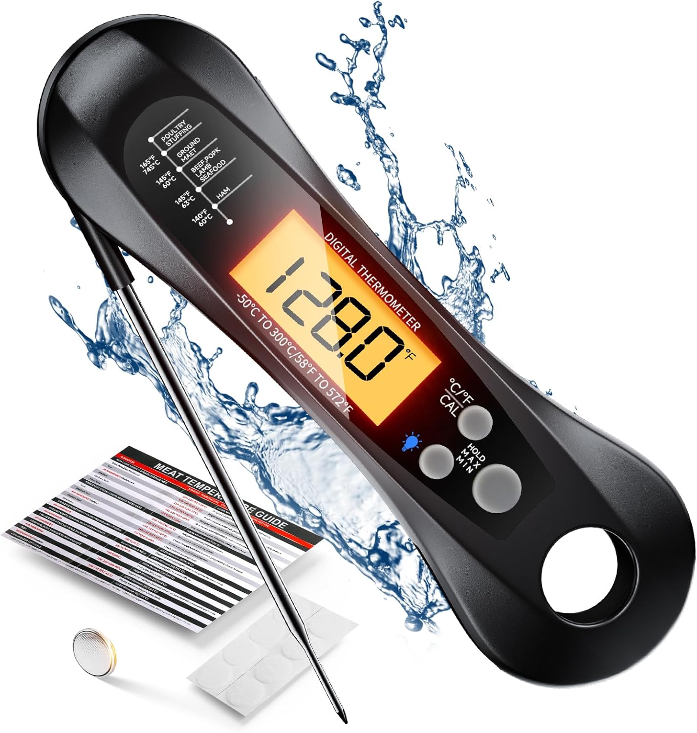 Digital Instant Read Meat Ther - огляд і ціна Meat Thermometer