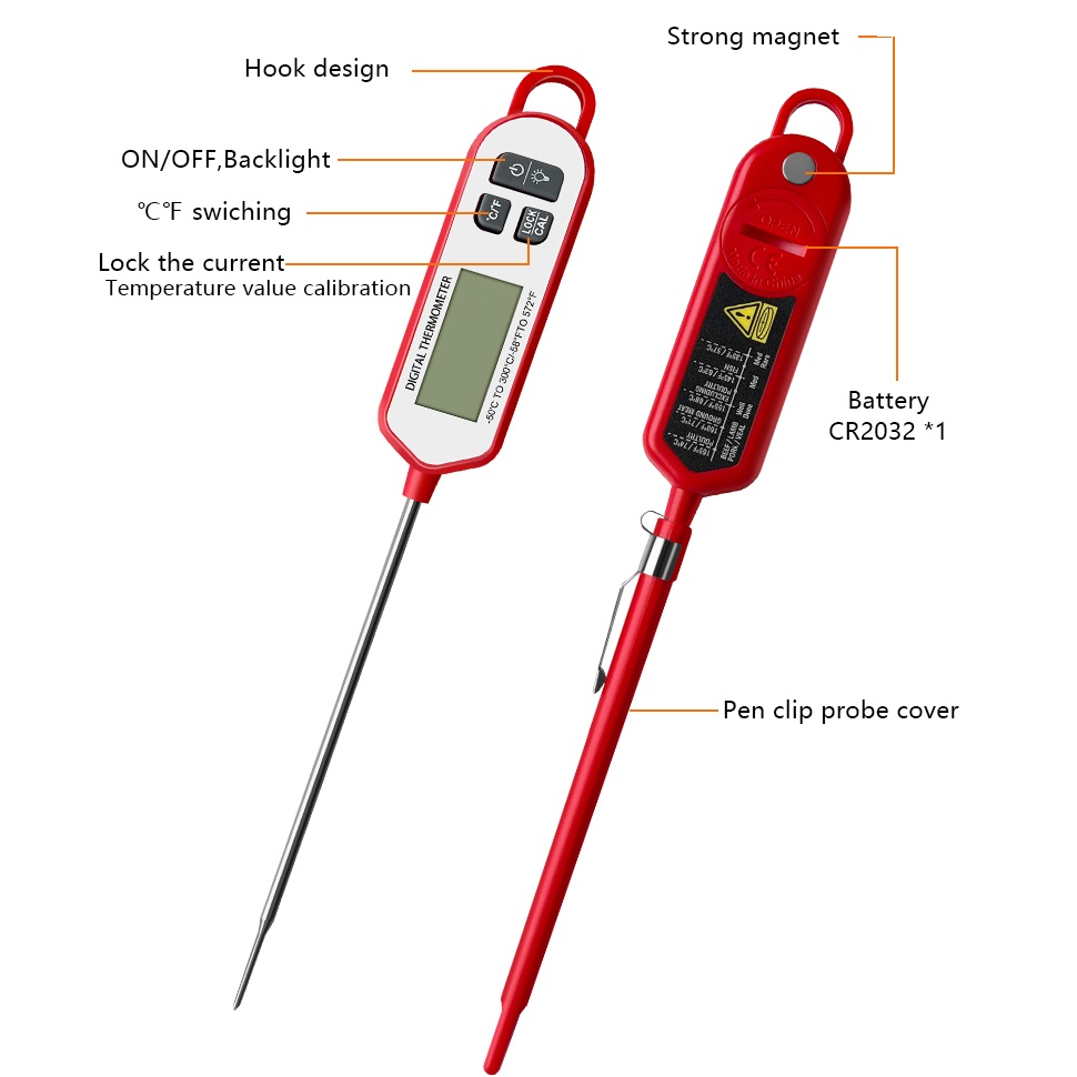 Digital Meat Thermometer  Inst - огляд і ціна Meat Thermometer
