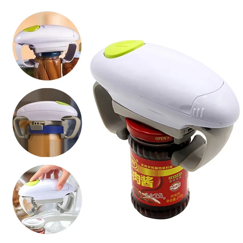 Electric Can Bottle Lid Opener - огляд і ціна Kitchen Gadgets Jar Openers
