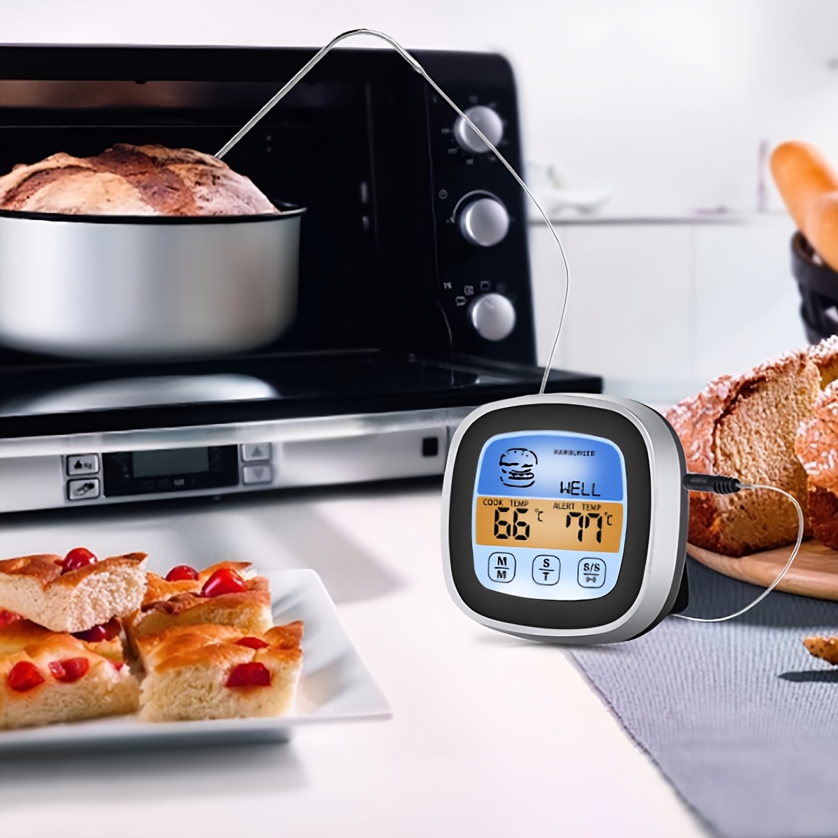Digital Meat Thermometer BBQ T - огляд і ціна Meat Thermometer