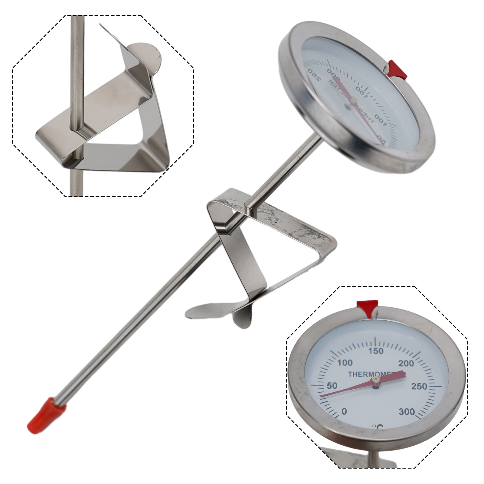 Stainless Steel Probe Thermome - огляд і ціна Meat Thermometer