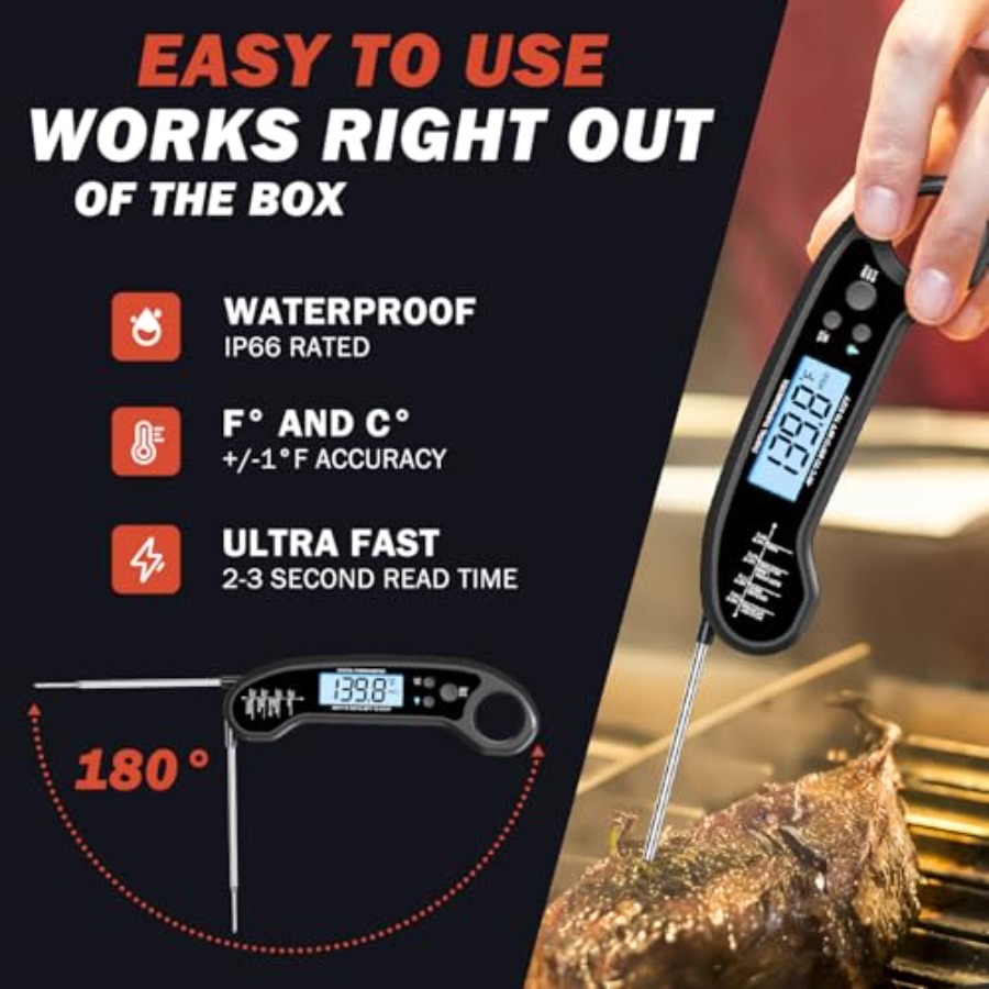 Meat Thermometer Digital Insta - огляд і ціна Meat Thermometer