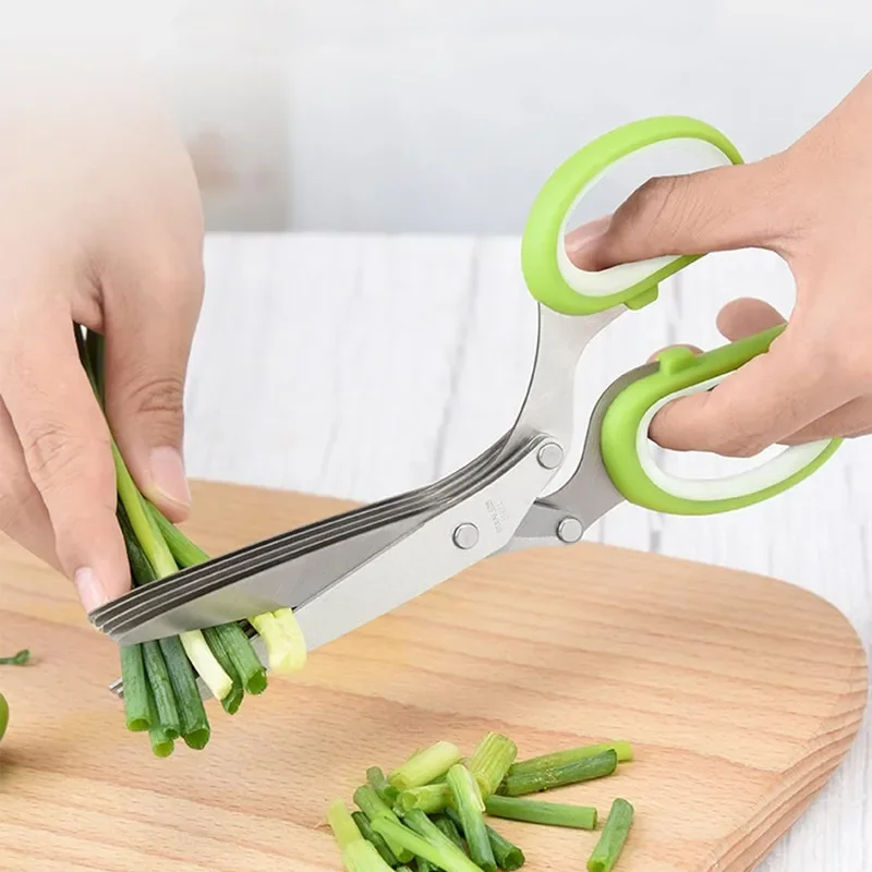 Herb Scissors Stainless Steel  - огляд і ціна Herb Scissors 5 Blade