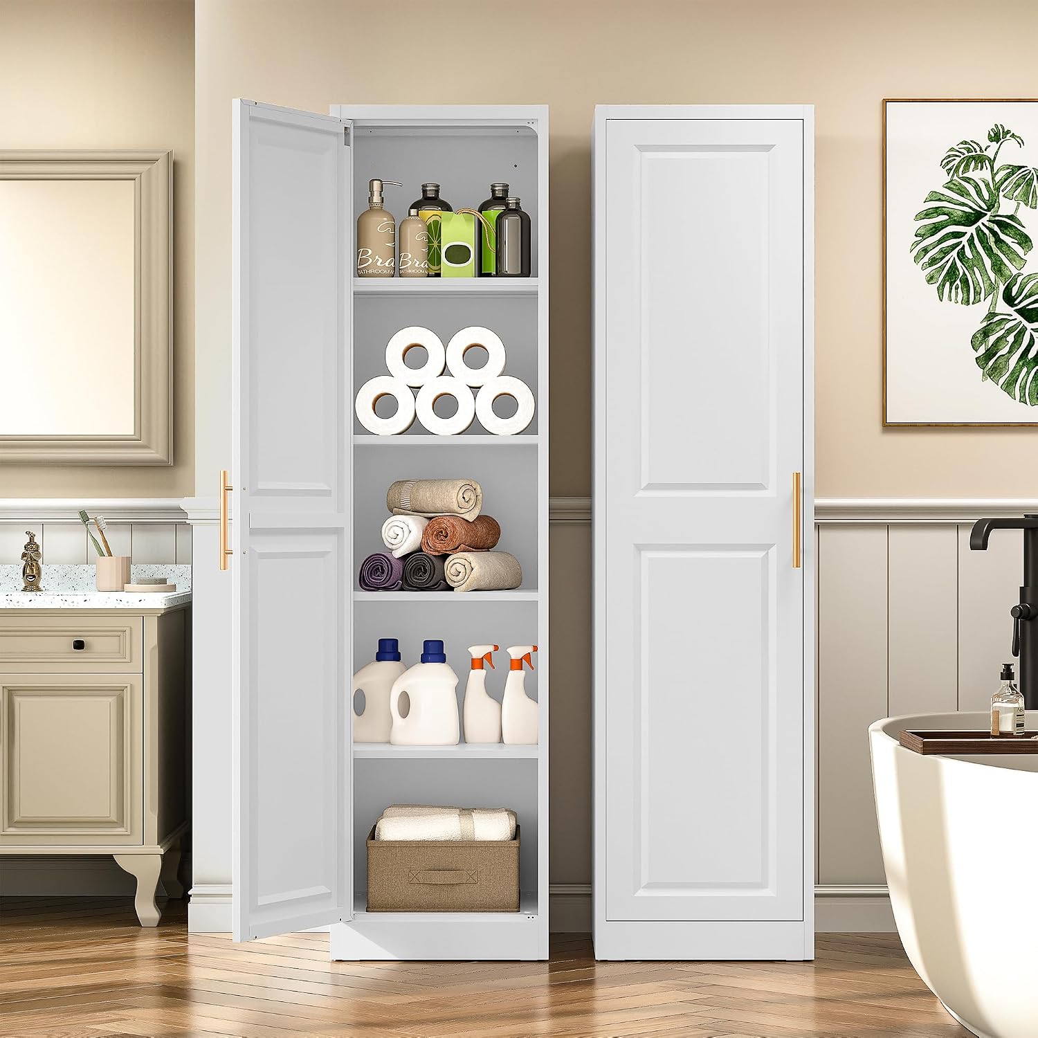 Tall Narrow Storage Cabinet Wi - огляд і ціна Kitchen Gadgets Storage