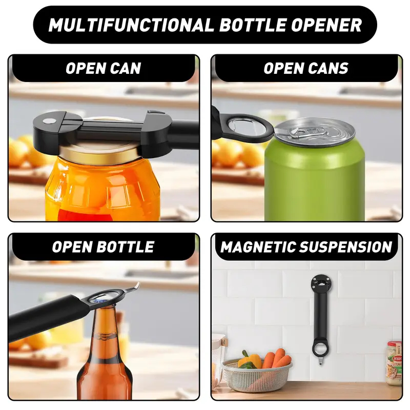 Multifunctional Adjustable Sta - огляд і ціна Kitchen Gadgets Jar Openers