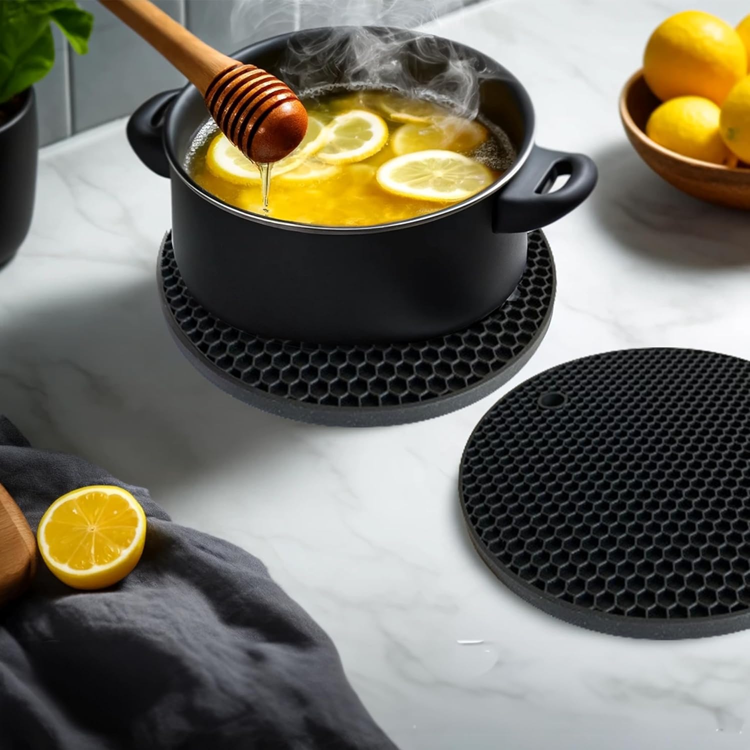 Silicone Trivet Mats Heat Resi - огляд і ціна Kitchen Gadgets Jar Openers