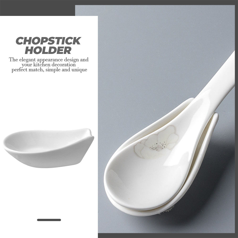 4Pcs Ceramic Spoon Rest Spoon  - огляд і ціна Kitchen Gadgets Must Have