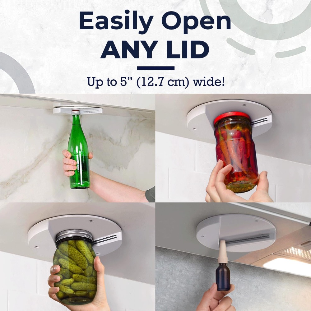 1pc Under Cabinet Jar Openers  - огляд і ціна Kitchen Gadgets Jar Openers