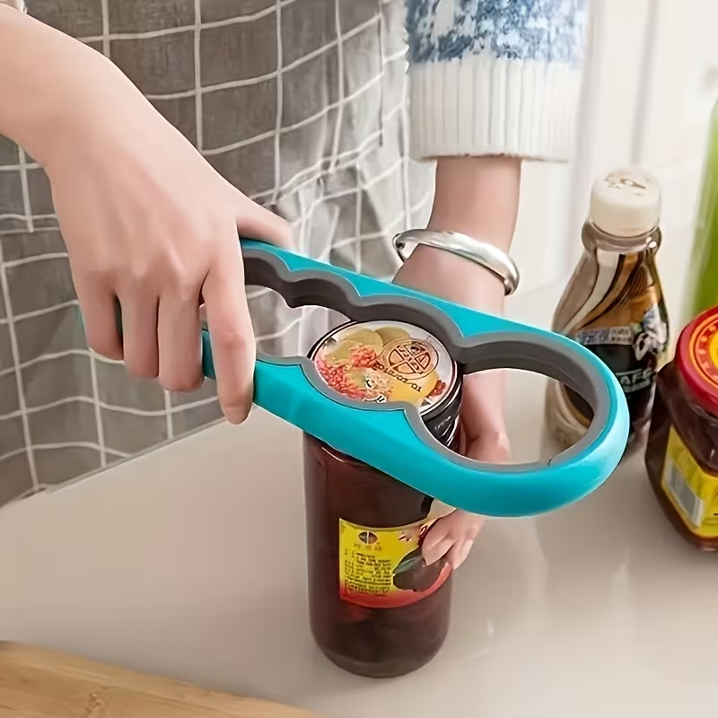 1pc Jar Opener Bottle Opener T - огляд і ціна Kitchen Gadgets Jar Openers