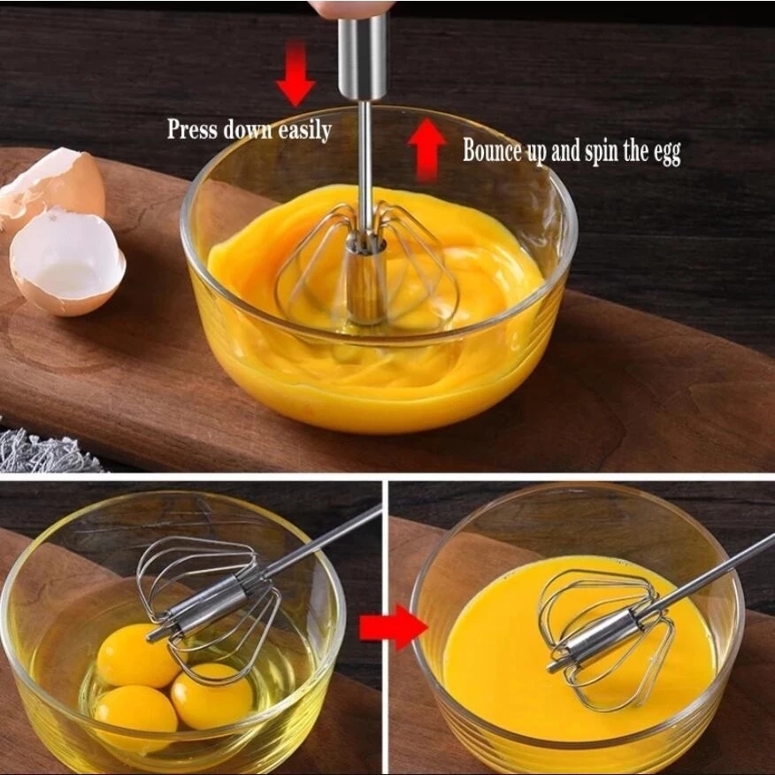 1/3pcs Stainless Steel Egg Bea - огляд і ціна Kitchen Gadgets Blender