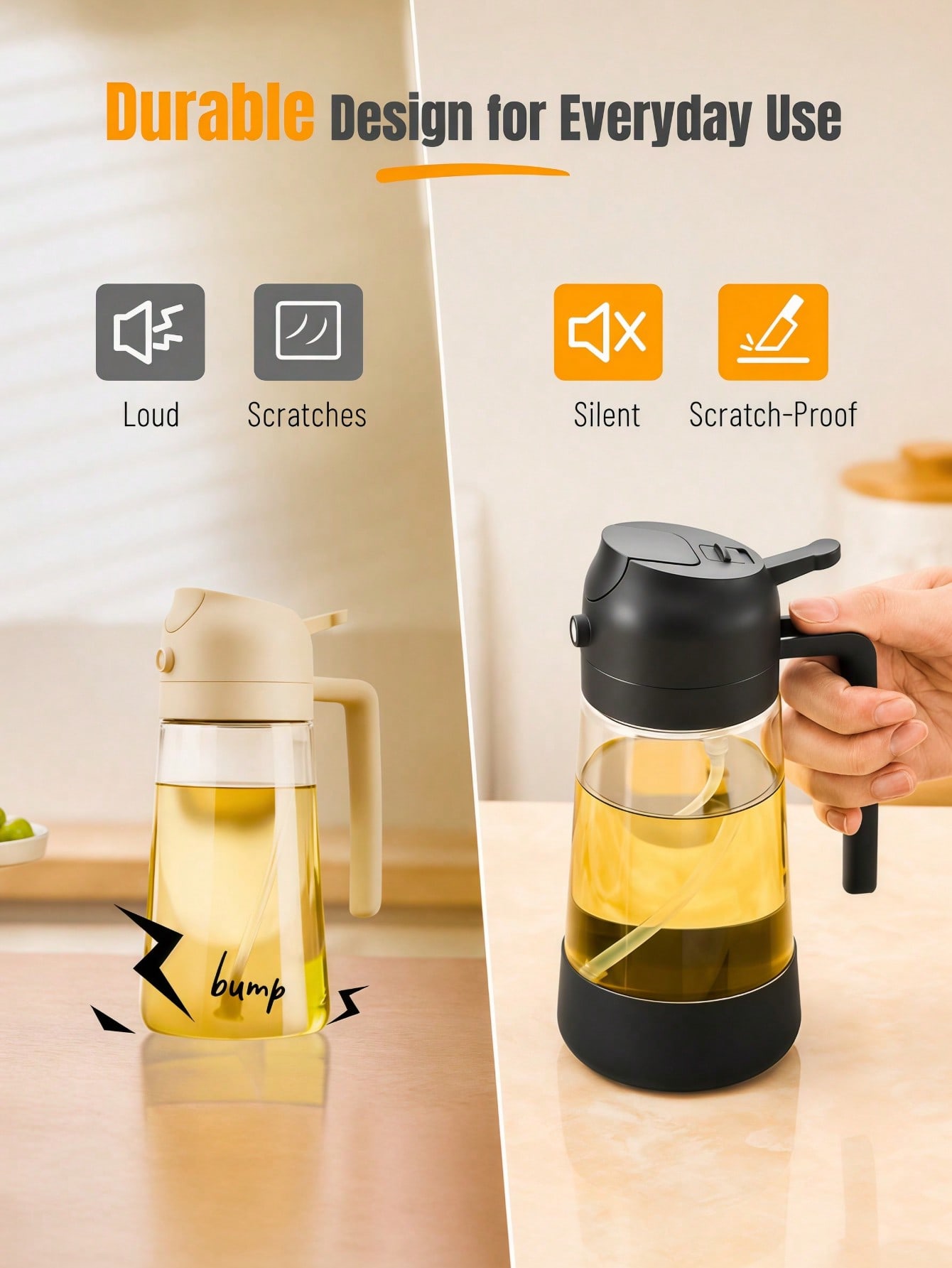 2PCS 2-In-1 Oil Sprayer & Pour - огляд і ціна Kitchen Gadgets Must Have