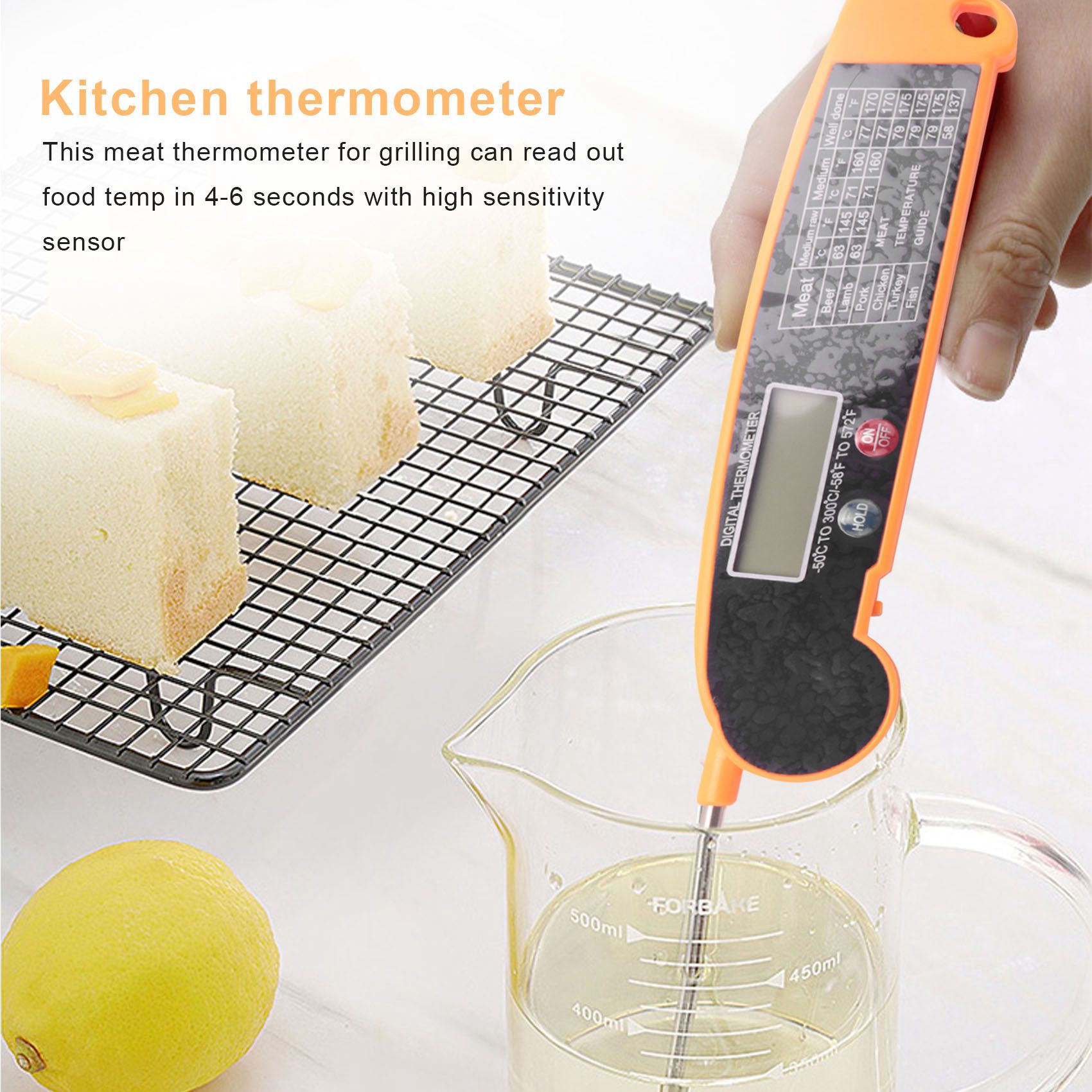 Digital Instant Read Meat Ther - огляд і ціна Meat Thermometer
