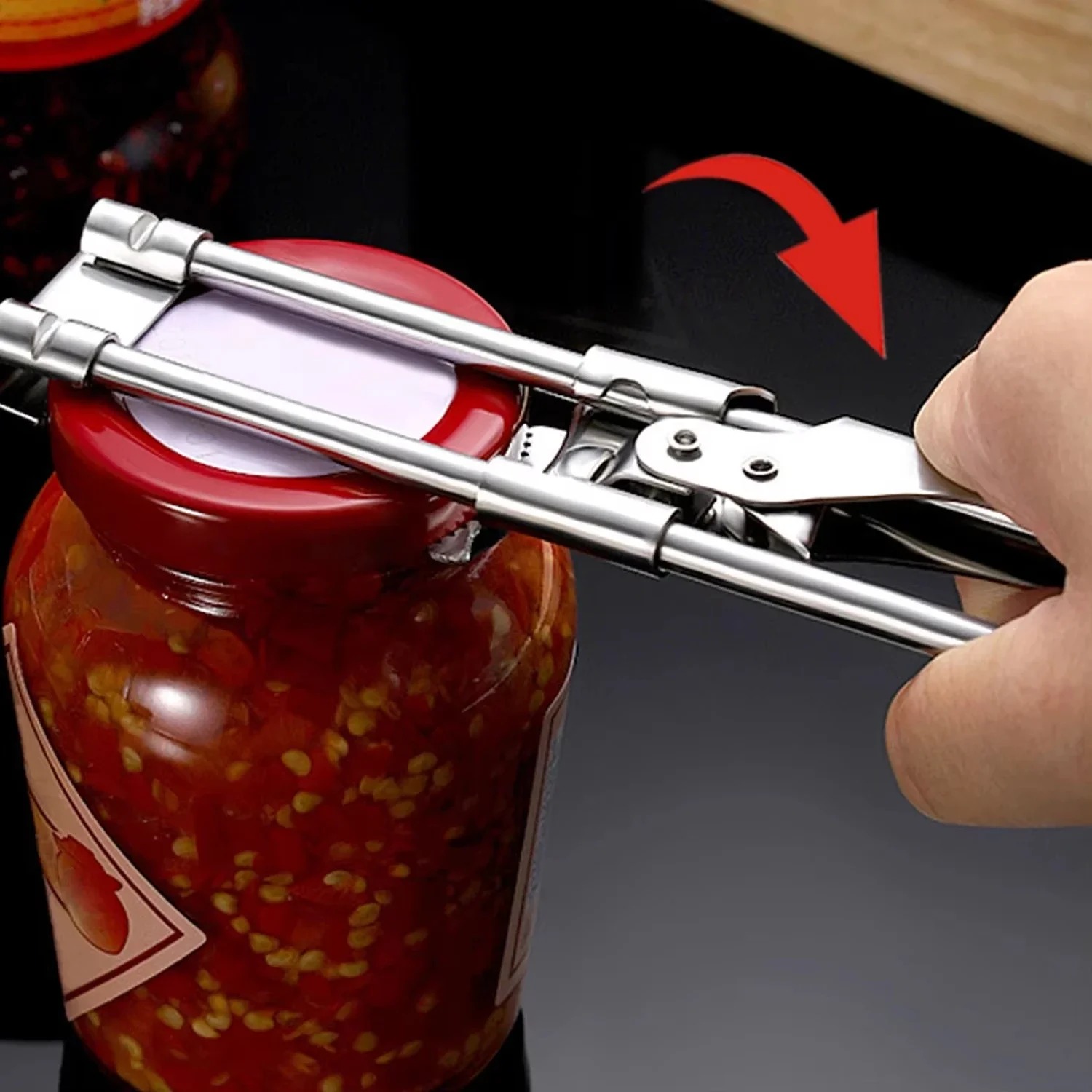 Adjustable Stainless Steel Non - огляд і ціна Kitchen Gadgets Jar Openers