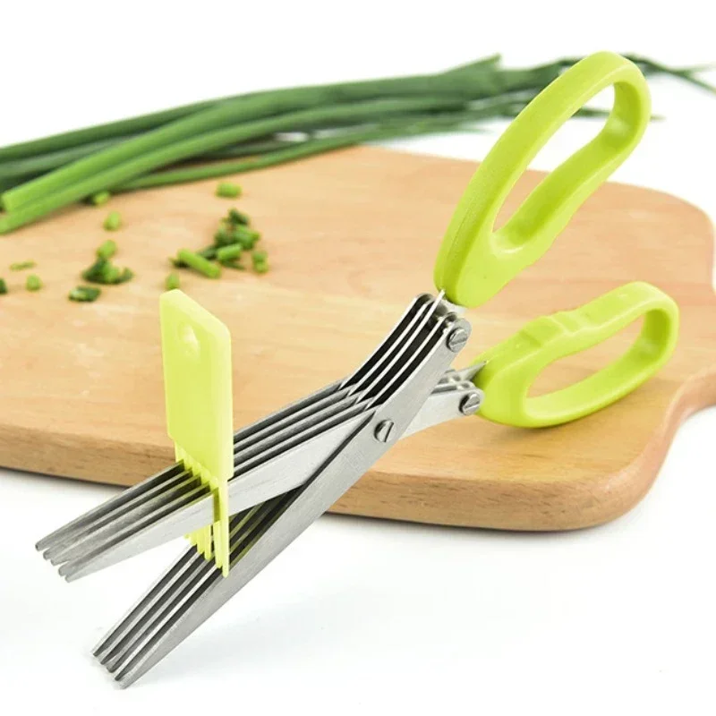 Kitchen Scissors Multifunction - огляд і ціна Herb Scissors 5 Blade