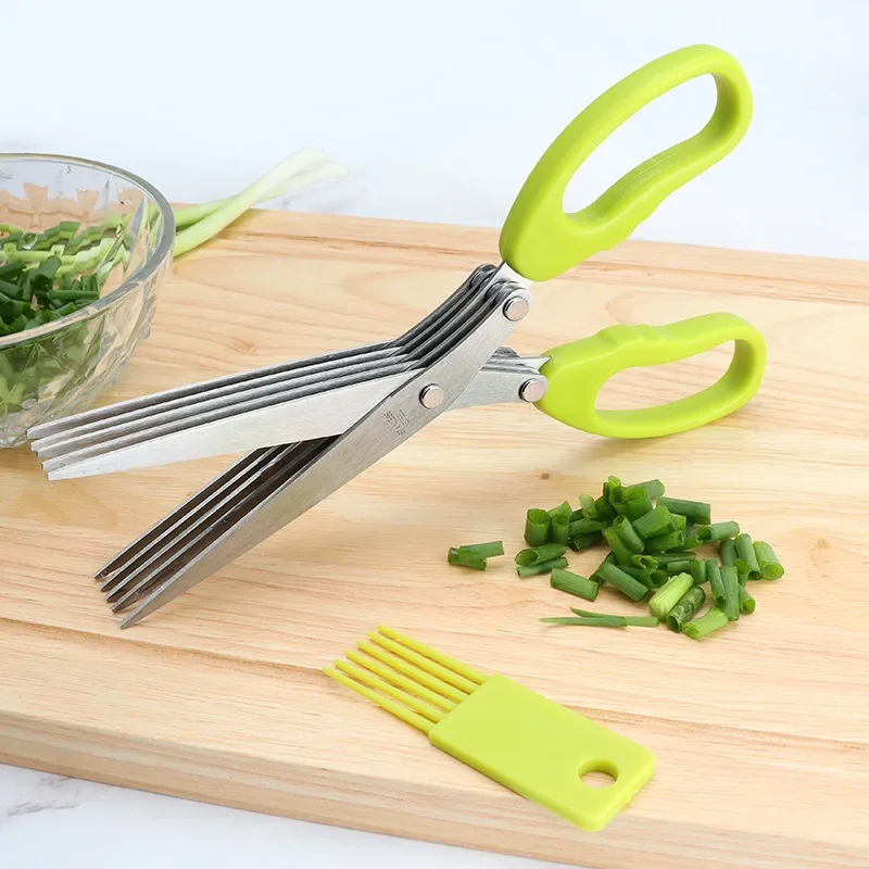 Kitchen Scissors Multifunction - огляд і ціна Herb Scissors 5 Blade